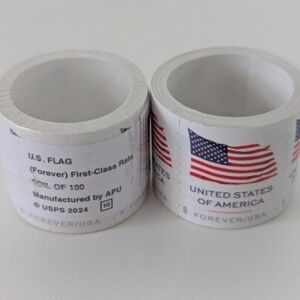 2x Roll Of 100 First Class Forever Stamps